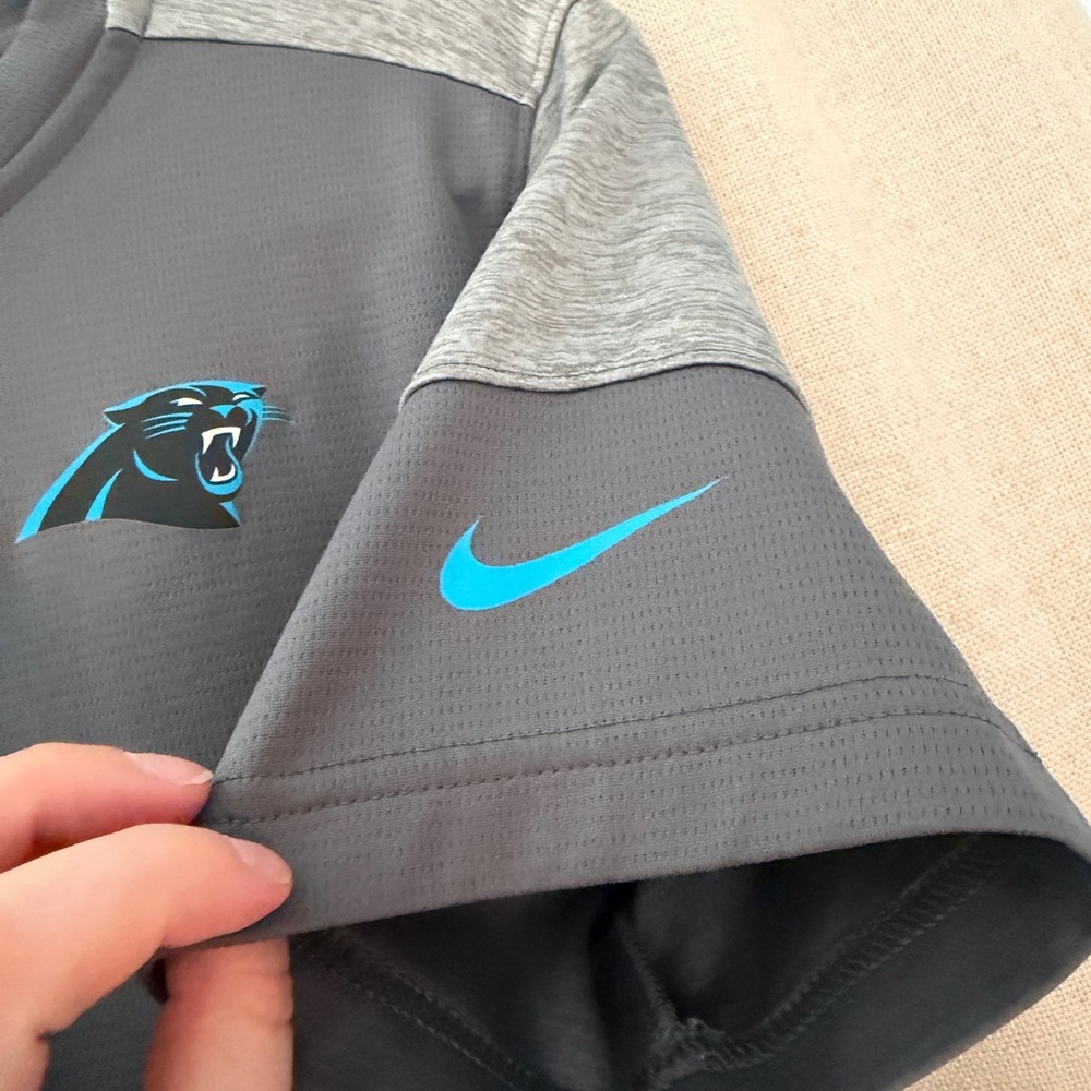 NFL Carolina Panthers Nike Dri-FIT Gray Shirt - Picture 5 of 6